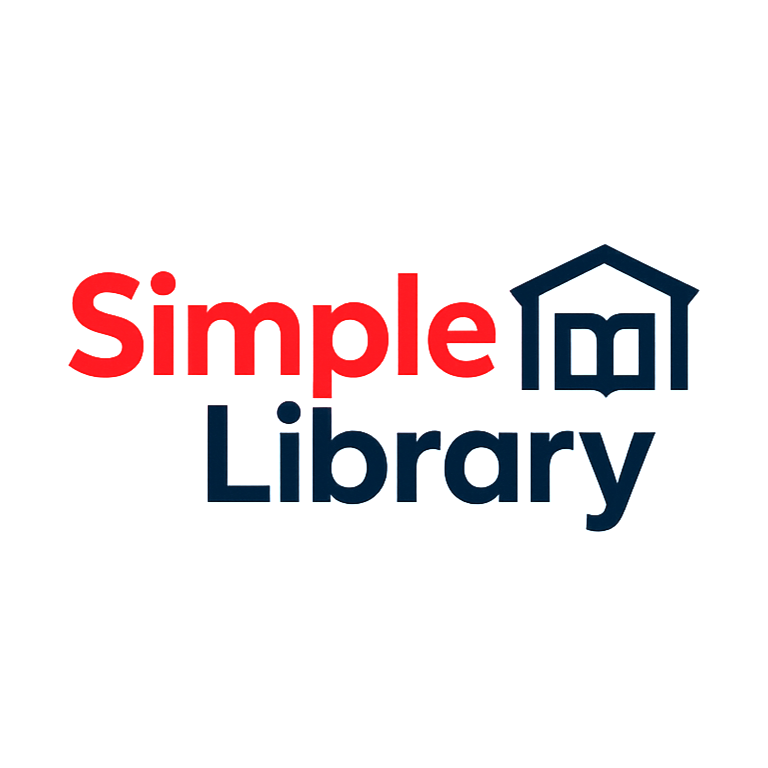 Simple Library Logo