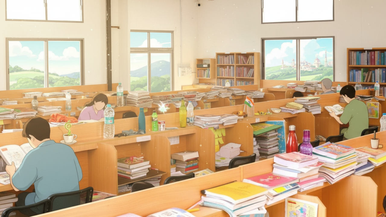 Exterior view of a contemporary library building.